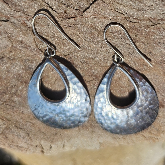 Sterling JCM Designer Earrings - Picture 3 of 6